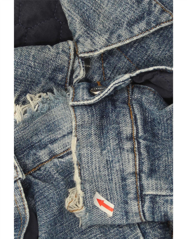 Jachetă de blugi pentru bărbați Iceberg IT 54 2XL Bumbac albastru
