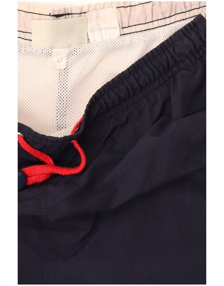 Pantaloni scurți de înot grafic Asics pentru bărbați, mari, albastru, poliamidă color bloc