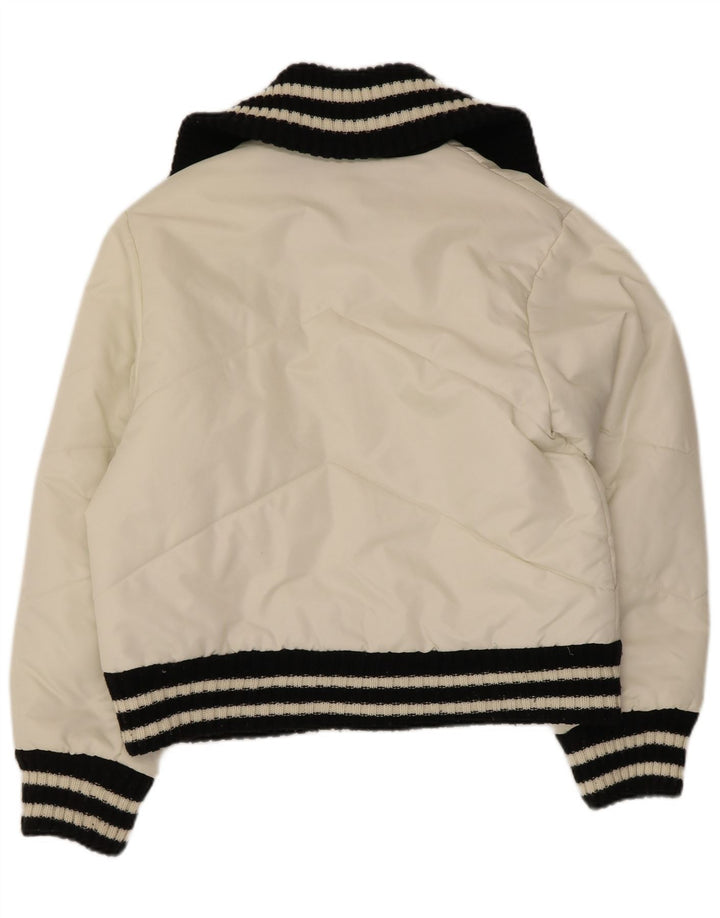 Jachetă căptușită pentru femei ARIZONA UK 14, mare, alb, poliamidă bloc de culoare