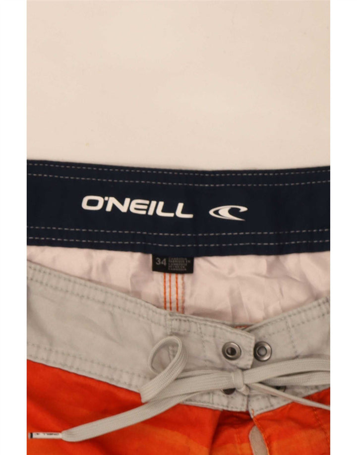 Pantaloni scurți de înot O'Neill pentru bărbați, mari, multicolore, cu dungi