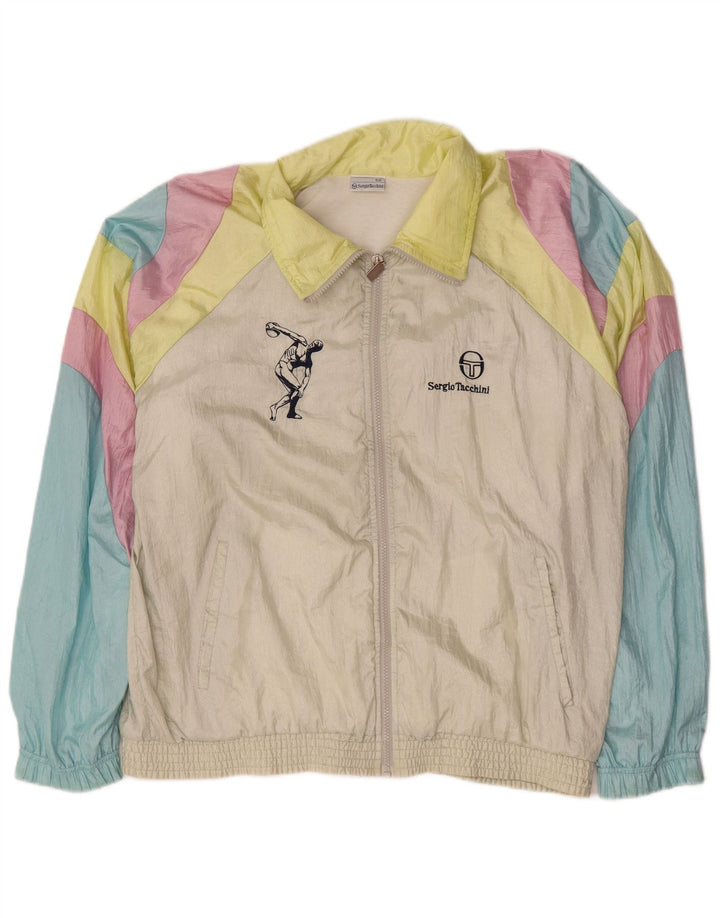 Sergio Tacchini Jachetă de trening grafică pentru bărbați IT 50 Medium Multicolor