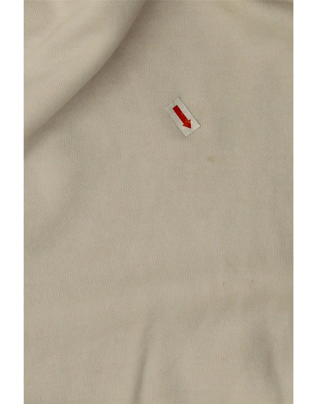 Pulover de hanorac supradimensionat pentru femei Nike UK 14 Bumbac alb mediu mediu