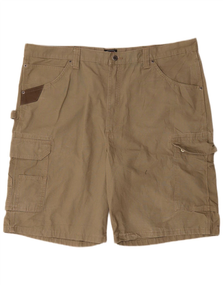 Pantaloni scurți cargo Wrangler pentru bărbați W42 2XL bumbac kaki