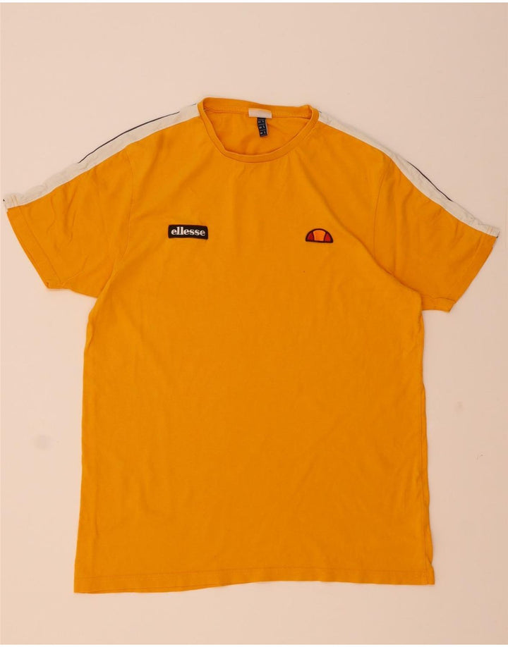 Tricou pentru bărbați Ellesse Top mare galben Colorblock