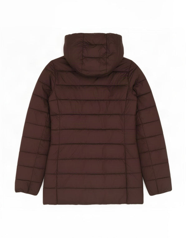 Jachetă căptușită cu glugă pentru femei Refrigue UK 10 Small Brown