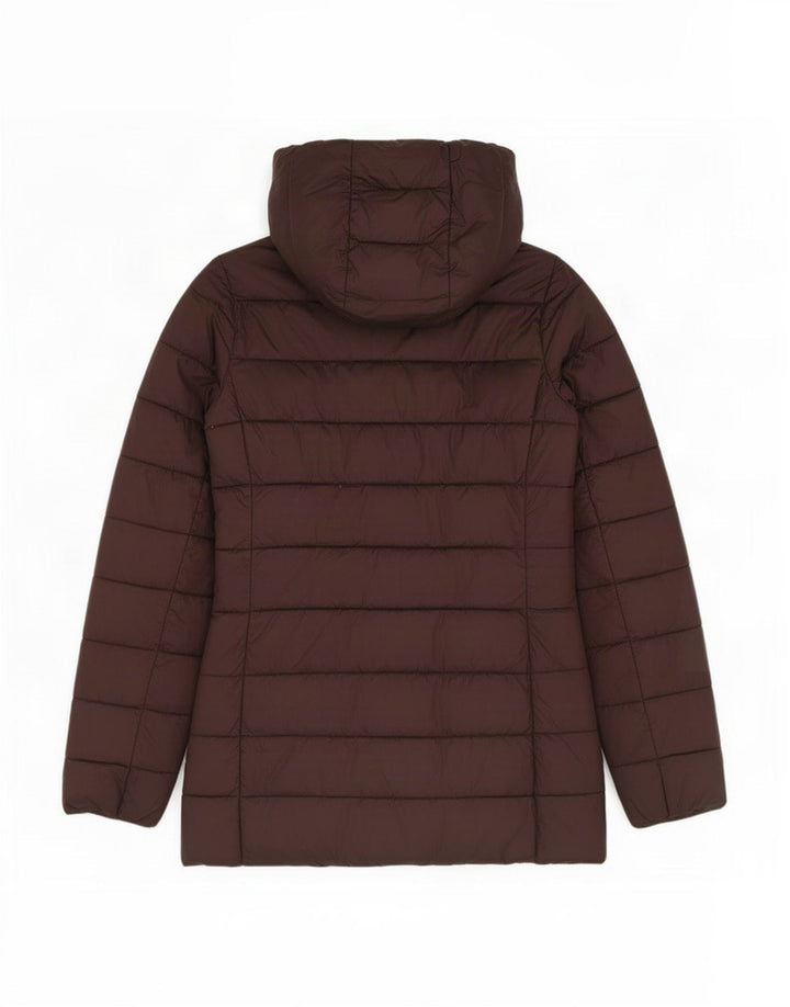 Jachetă căptușită cu glugă pentru femei Refrigue UK 10 Small Brown