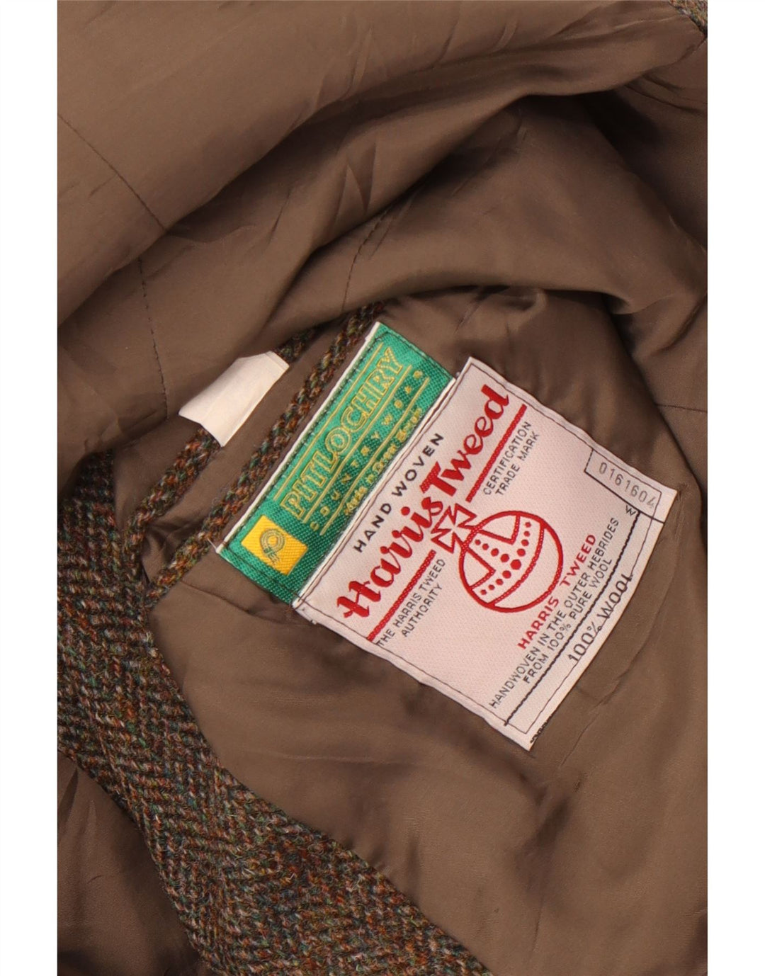 Jachetă pentru bărbați Pitlochry Harris Tweed Blazer UK 38 Medium Brown Herringbone