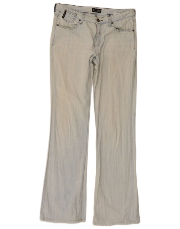 ARMANI Blugi Bootcut Femei W29 L32 Albastru