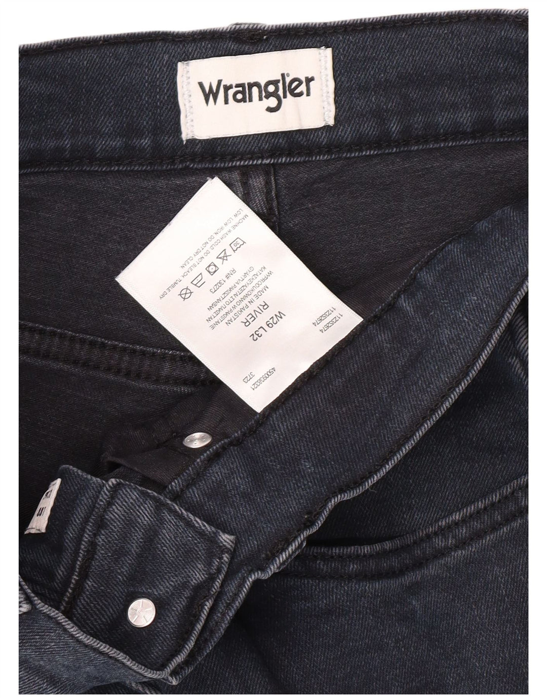 WRANGLER Blugi River Slim pentru bărbați W29 L29 Bumbac bleumarin