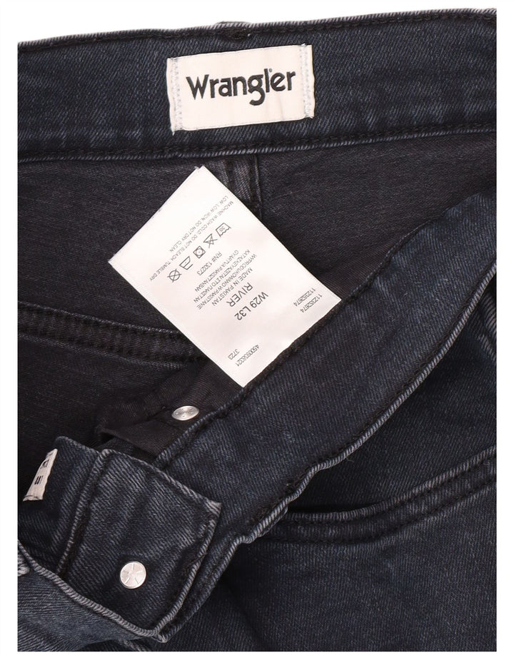 WRANGLER Blugi River Slim pentru bărbați W29 L29 Bumbac bleumarin