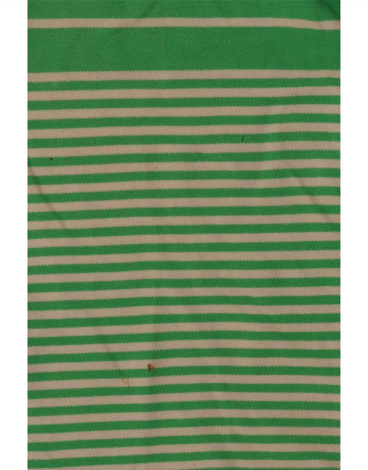 TOMMY HILFIGER Tricou polo pentru fete 11-12 ani bumbac color bloc verde