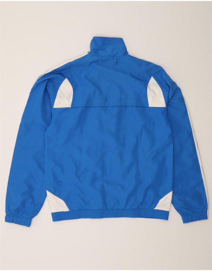Jachetă de ploaie Adidas pentru bărbați Marea Britanie 36/38 Mic, albastru, poliester color bloc