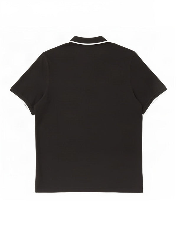 Tricou polo pentru bărbați Reebok 2XL, bumbac negru