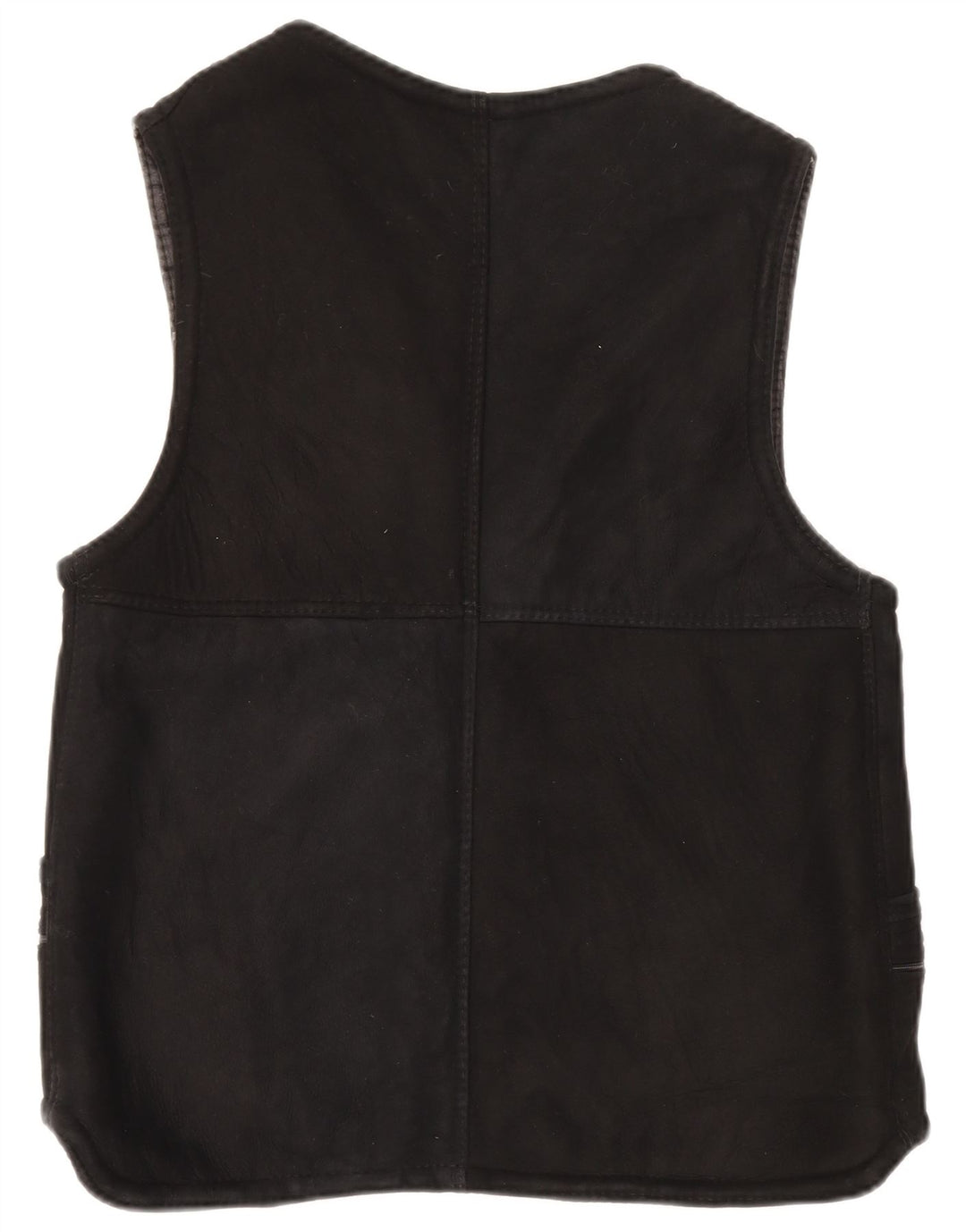 Gilet vintage pentru femei Sherpa UK 14 Large Black