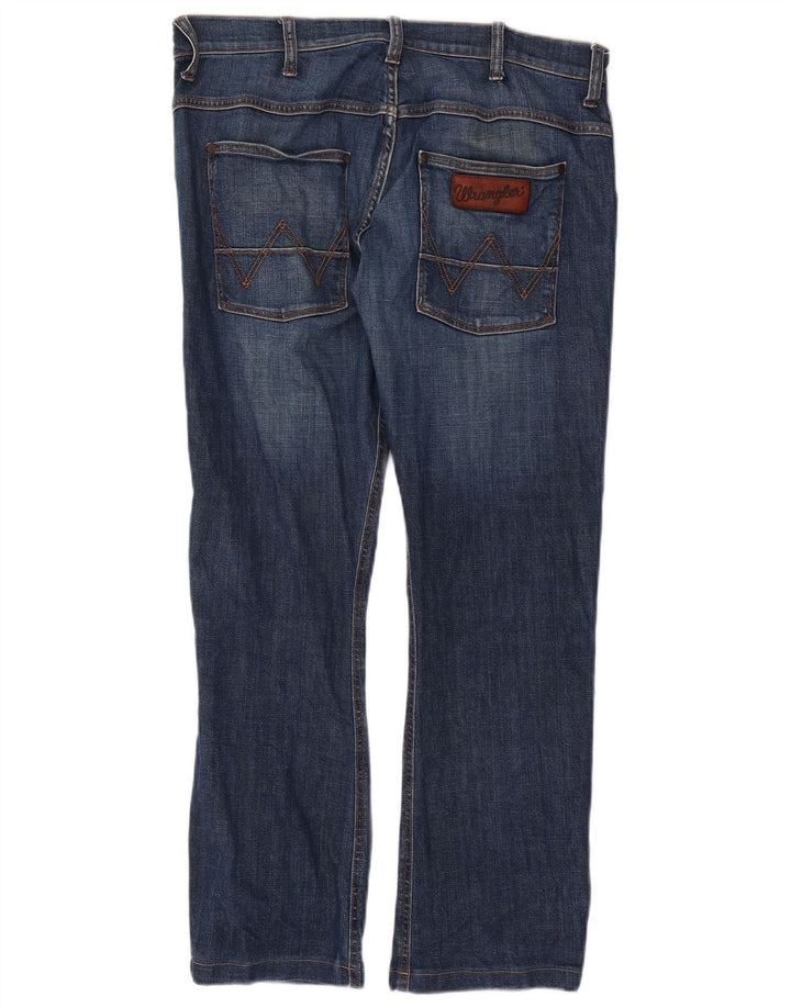 Blugi pentru bărbați Wrangler Spencer Straight W34 L29 Bumbac albastru