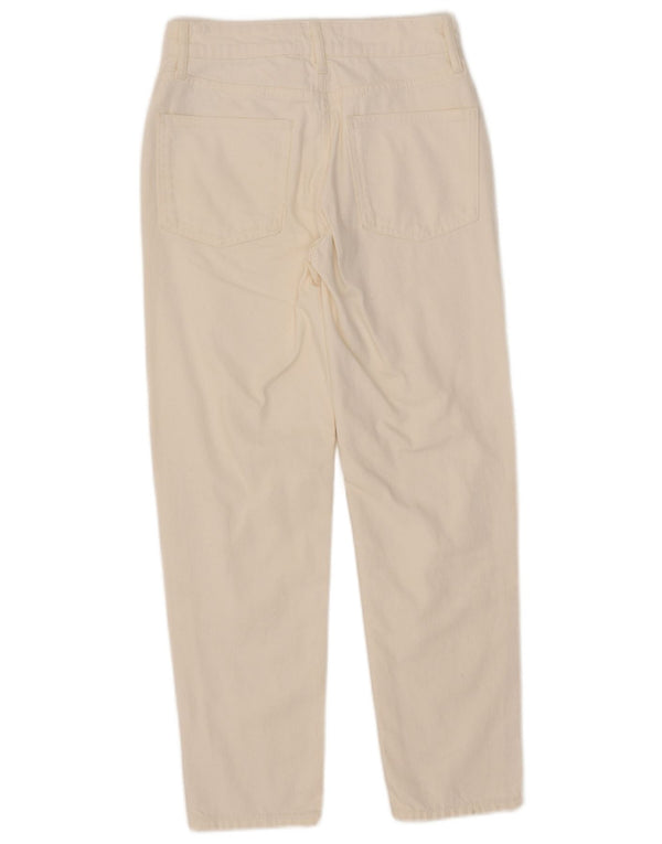 Blugi slim dama Zara EU 34 2XS L24 L27 Bumbac alb