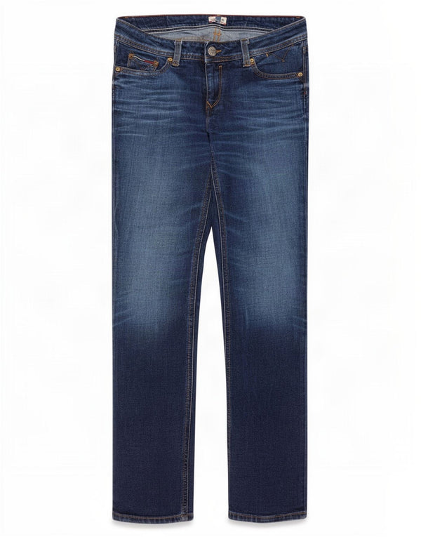 Blugi slim pentru femei Tommy Hilfiger W28 L32 bumbac albastru