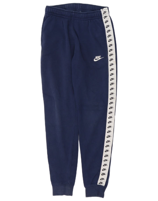 Pantaloni de trening grafic pentru bărbați Nike Pantaloni de jogging XS bleumarin Colorblock