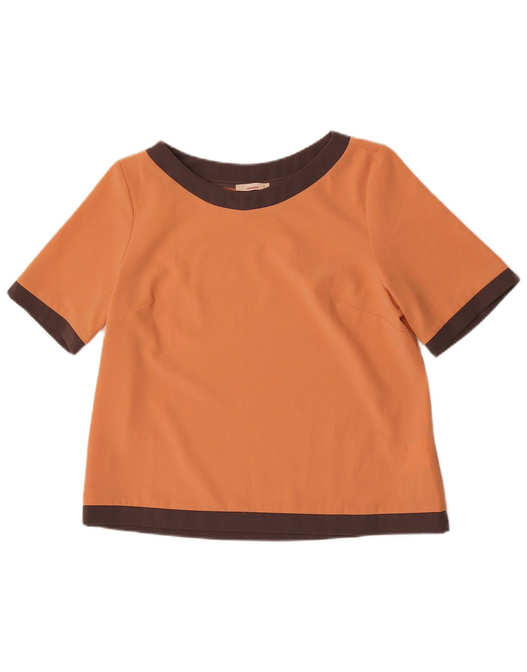 Bluză Crop Top pentru femei Carrera UK 10 Mic portocaliu din poliester