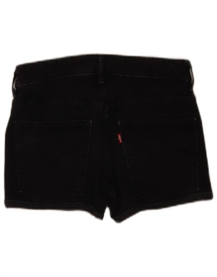 Pantaloni de damă Levi's Denim Hot Pants W28 Medium Black Bumbac