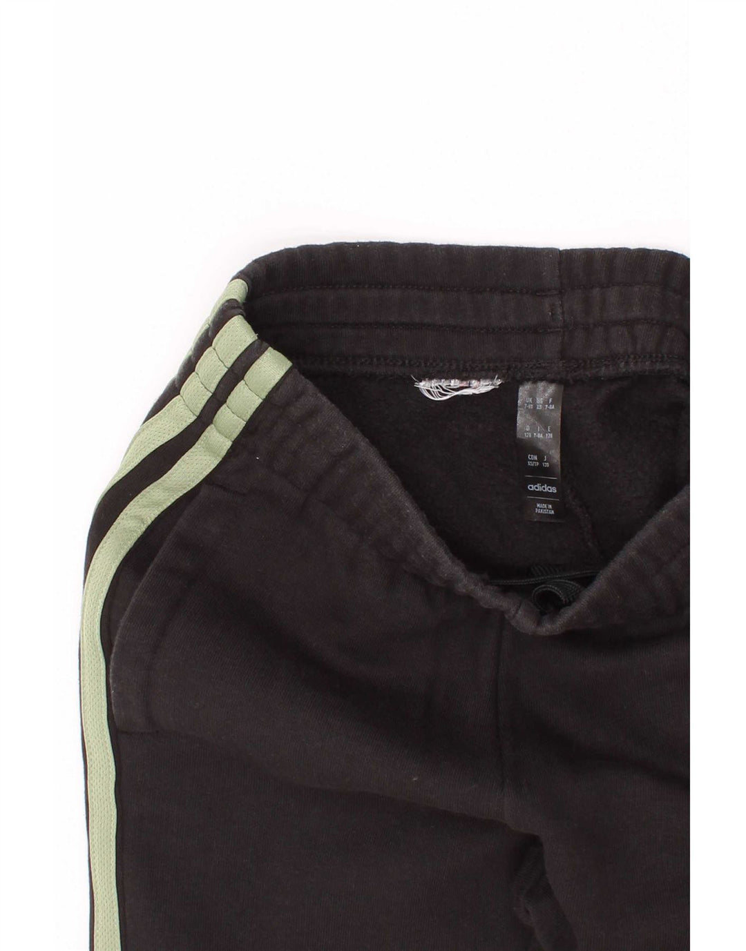Pantaloni de trening Adidas pentru baieti 7-8 ani negri