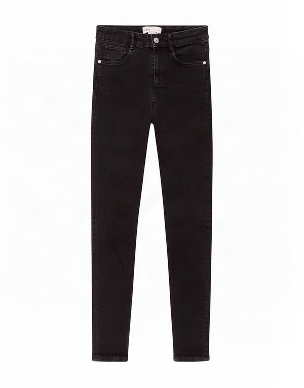 Blugi skinny pentru femei Zara EU 34 2XS W24 L28 Negri