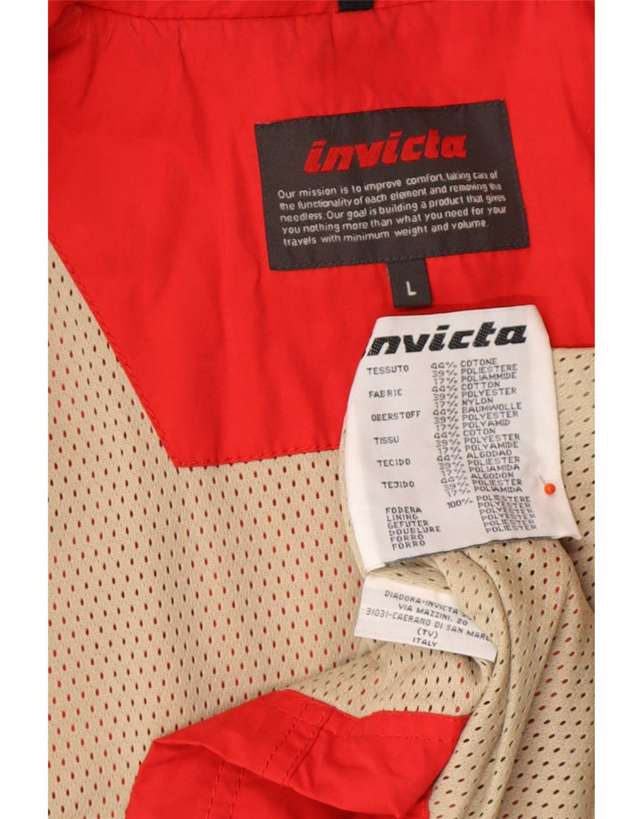Gilet pentru femei INVICTA UK 16, mare, roșu, bumbac
