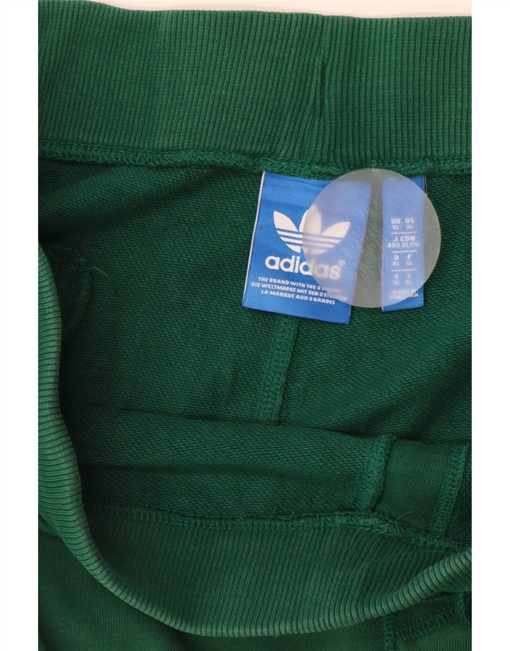 Pantaloni de trening pentru bărbați ADIDAS Pantaloni de jogging XL Bumbac verde