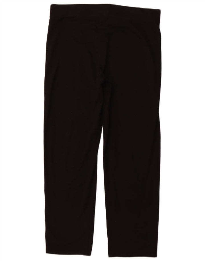 MARKS & SPENCER Pantaloni de trening pentru femei UK 18 XL Bumbac negru