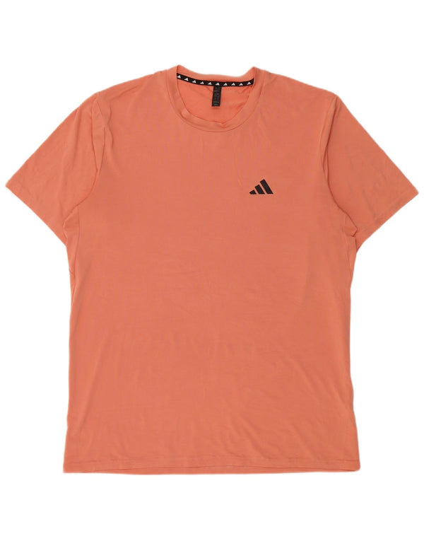 Tricou pentru bărbați Adidas Aeroready Top mare din poliester roz
