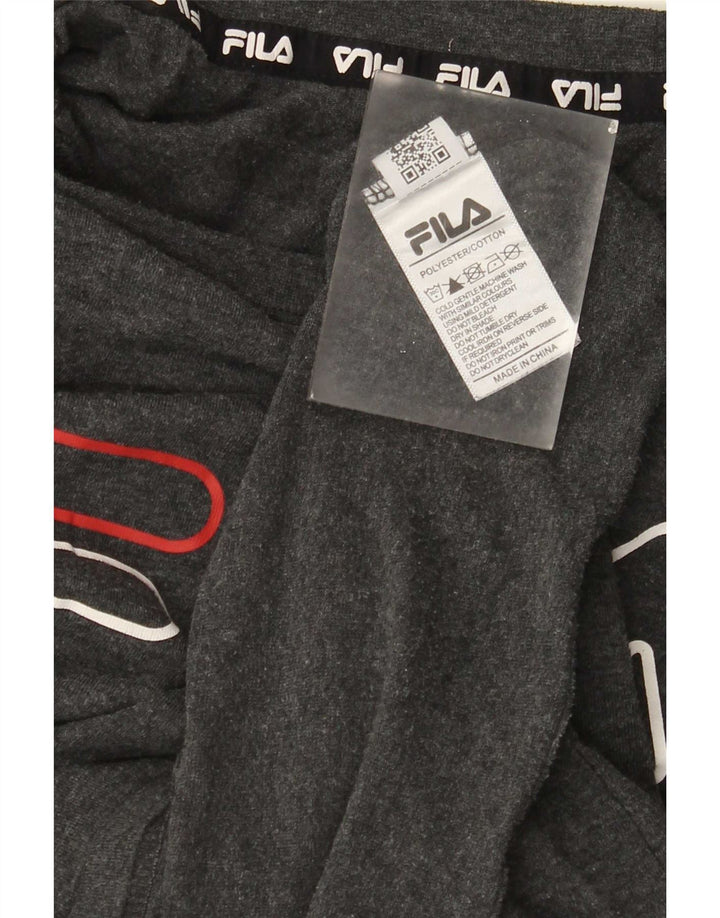 Tricou grafic Fila pentru bărbați Top mare poliester gri
