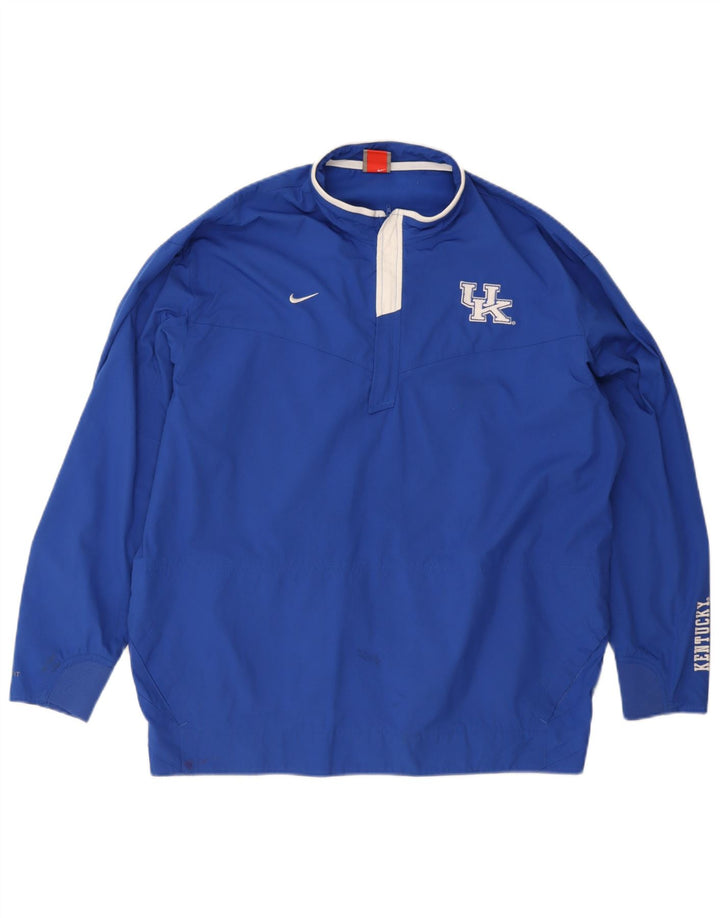 Jachetă de trening cu grafică Kentucky Wildcats Nike pentru bărbați, albastru mare
