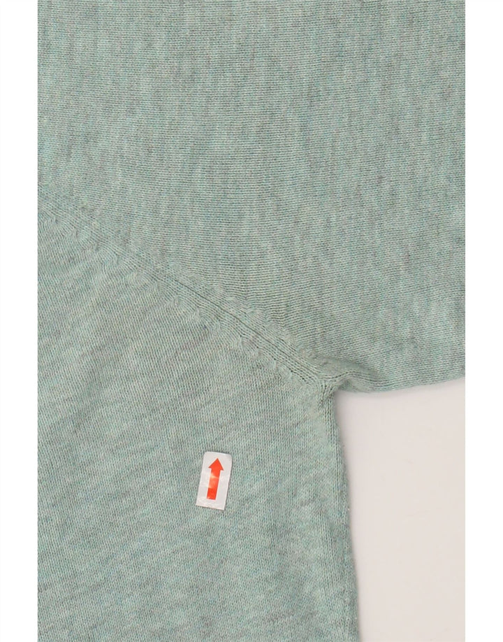 Pulover pentru bărbați SUPERDRY cu decolteu triplu, XL, verde pătat