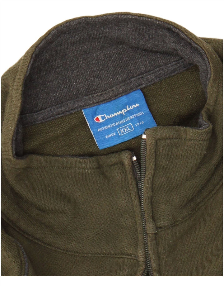 Jachetă de trening pentru bărbați Champion, 2XL, kaki