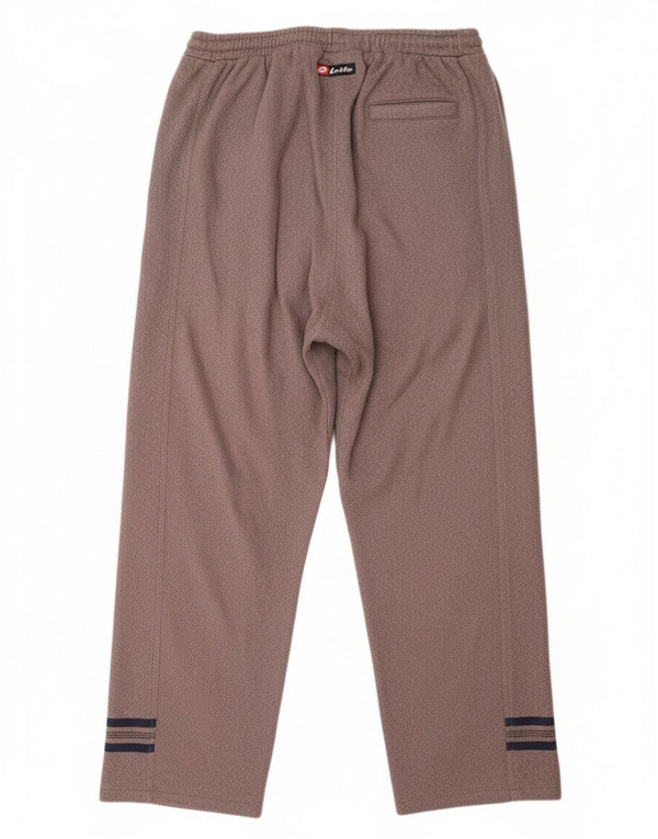 Pantaloni de trening Lotto pentru bărbați, gri mediu