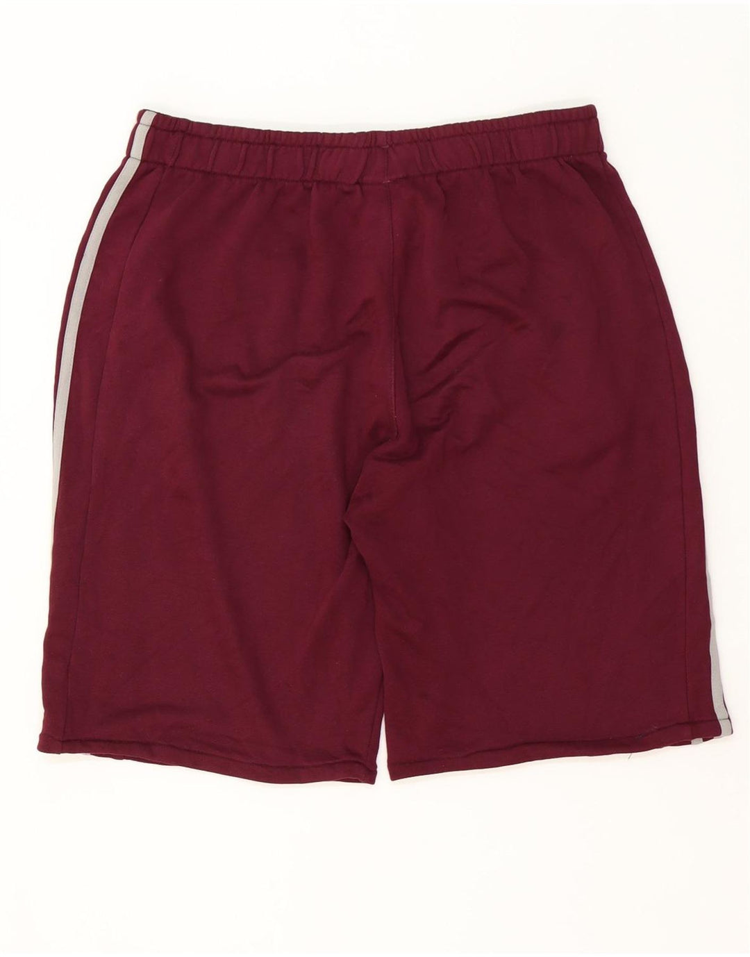 Pantaloni scurți sport pentru bărbați Adidas Climalite, mari, din poliester burgundă