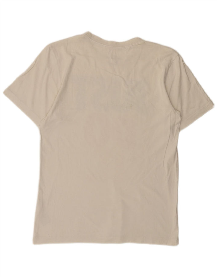 Tricou grafic Nike pentru bărbați Top mic, alb, bumbac