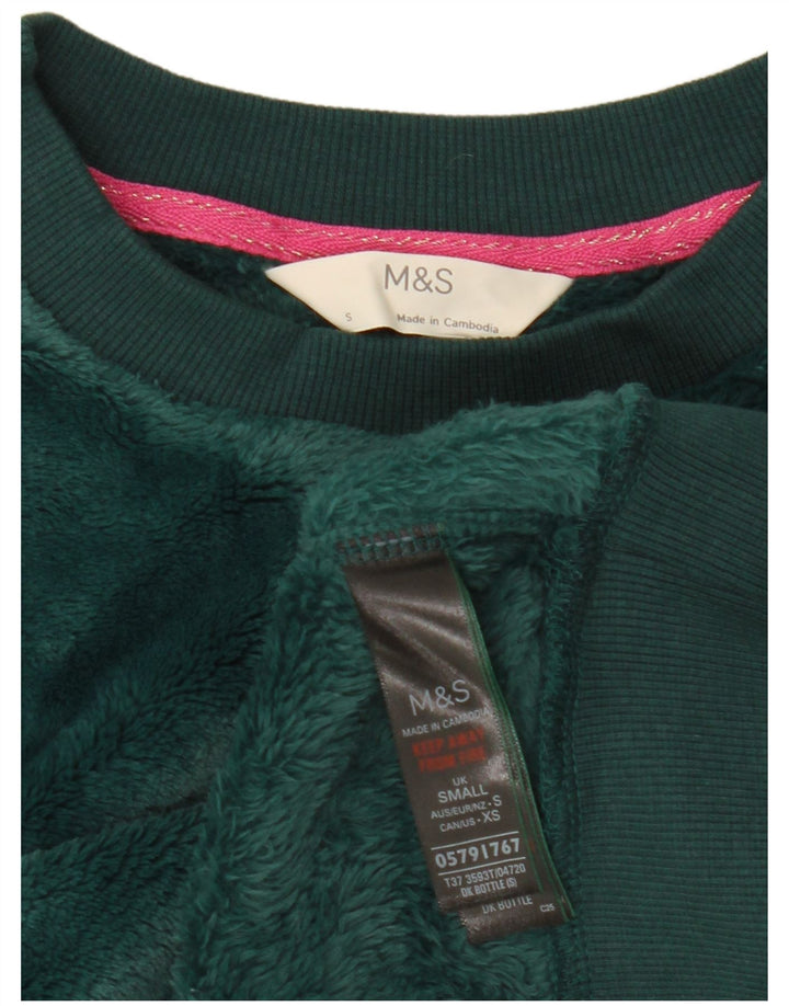Pulover pentru damă Marks & Spencer Oversized Crop Pulover UK 10 Mic Verde