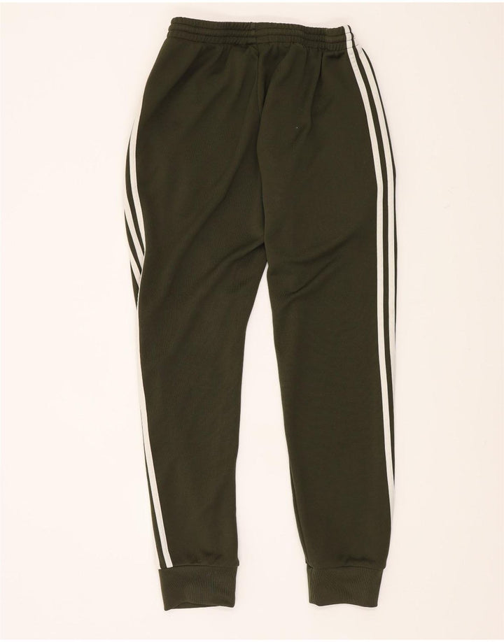 Pantaloni de trening pentru bărbați Adidas Pantaloni de jogging Poliester verde mediu