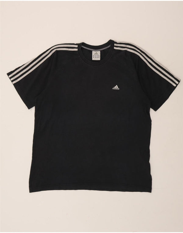 Tricou pentru bărbați Adidas Top XL Bumbac bleumarin