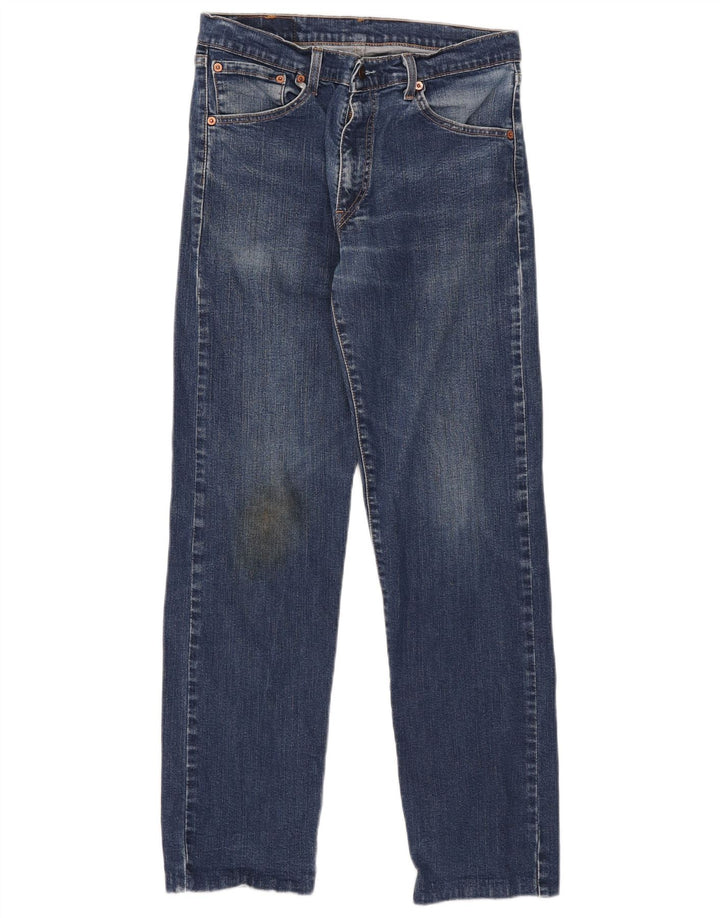 Blugi drepti pentru bărbați Levi's 521 W33 L29 Bumbac albastru