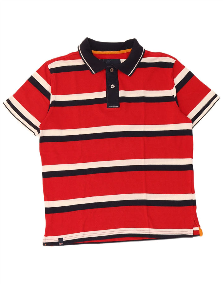Tricou polo pentru bărbați Henri Lloyd XL cu dungi roșii