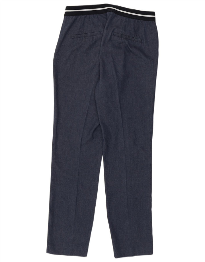 Pantaloni chino conici pentru femei Zara Mediu L28 L27 Poliester albastru