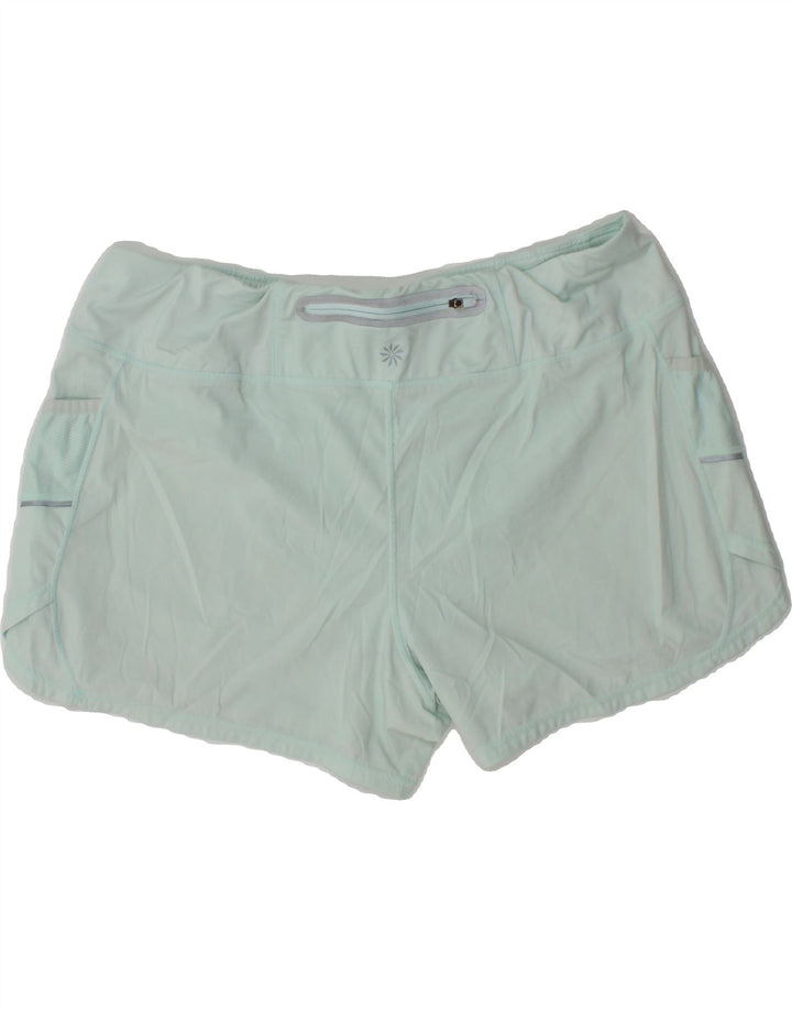 ATHLETA Womens Sport Shorts UK 18 XL Turquoise Polyester Vintage Athleta and Second-Hand Athleta from Messina Hembry 