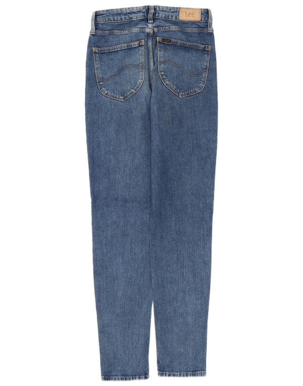 Blugi conici pentru femei Lee Mom cu talie înaltă L26 L31 Bumbac albastru