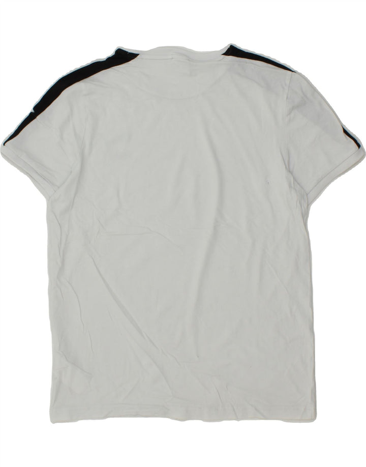 PUMA Mens T-Shirt Top Large White Cotton Vintage Puma and Second-Hand Puma from Messina Hembry 