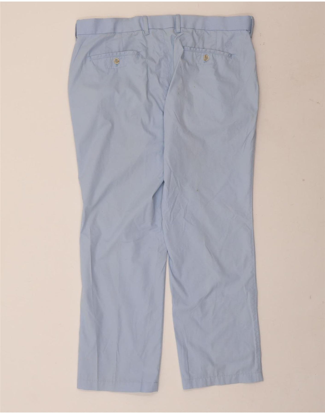 MARKS & SPENCER Pantaloni chino drepți Blue Harbour pentru bărbați L38 L29 Albastru