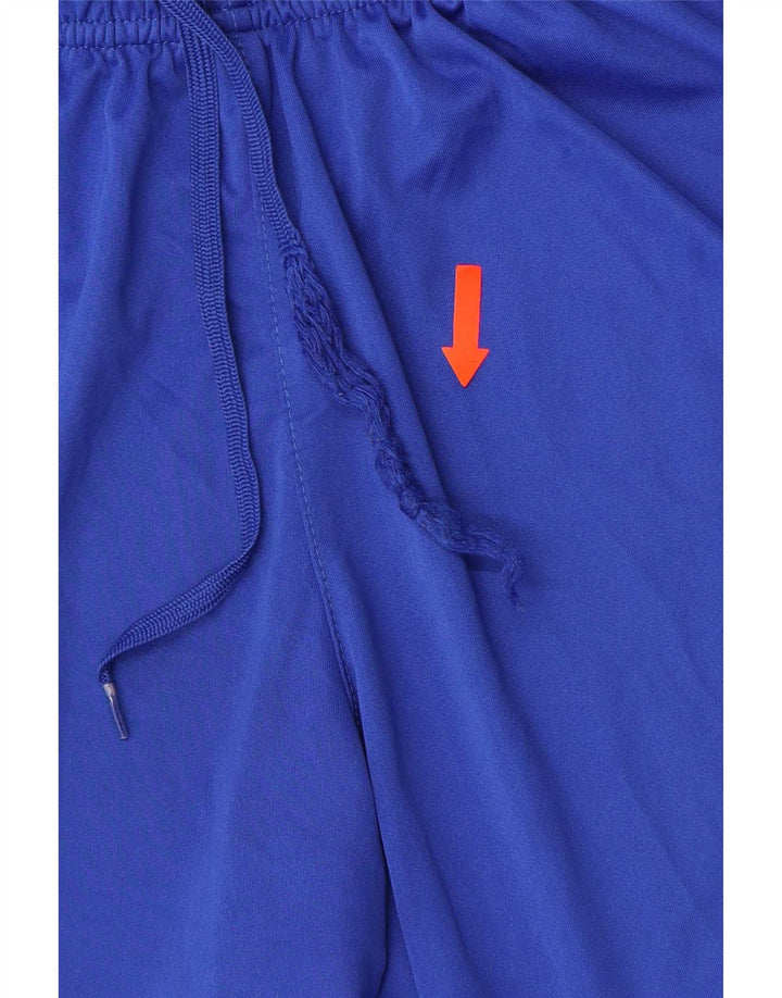 Pantaloni scurți sport pentru bărbați Adidas Climalite, poliester mic, albastru