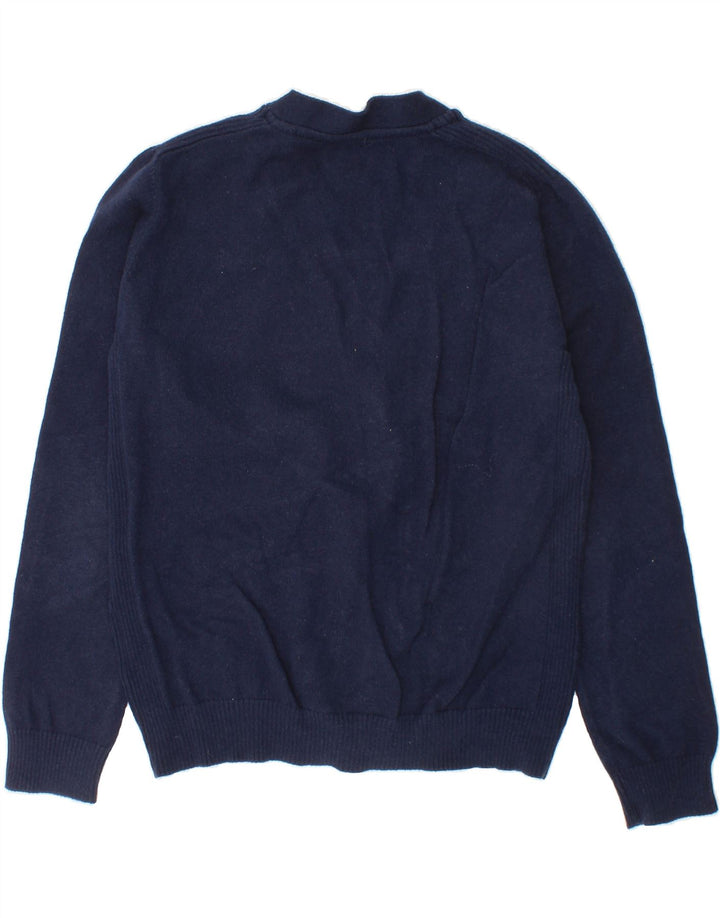 GUESS Boys Cardigan Sweater 5-6 Years Navy Blue Cotton Vintage Guess and Second-Hand Guess from Messina Hembry 