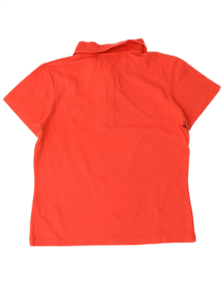 Tricou polo Ellesse pentru femei UK 12, bumbac roșu mediu